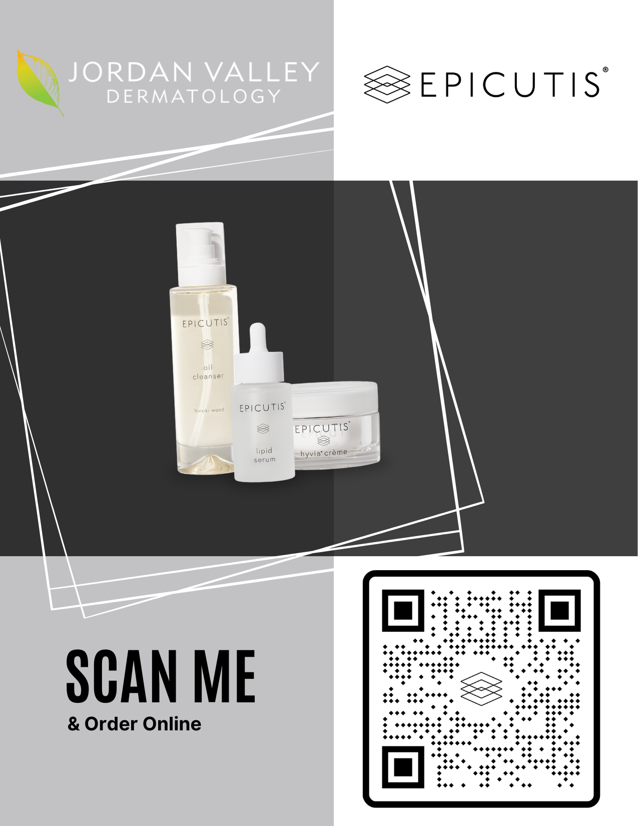 Epicutis Flyer with QRCode
